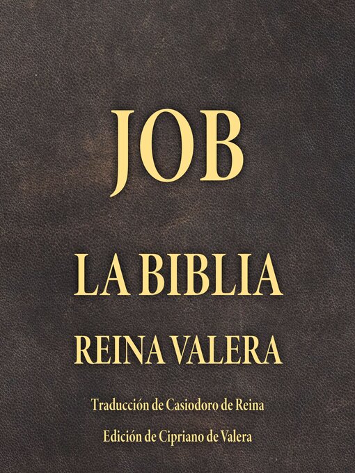 Title details for Job by Casiodoro de Reina - Available